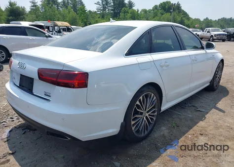 2016 Audi A6 3.0T Premium Plus из США, поврежденный, VIN WAUFGAFC6GN163954